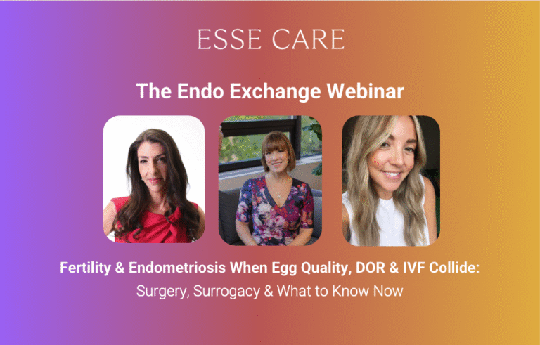 Fertility and Endometriosis When Egg Quality, DOR and IVF Collide