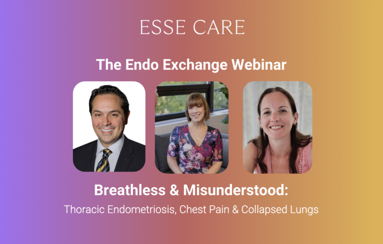 Thoracic Endometriosis, Chest Pain & Collapsed Lungs
