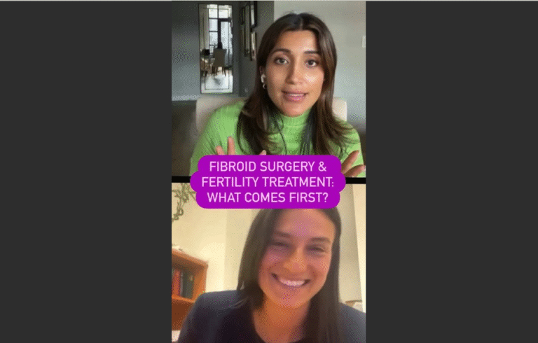 IVF or Fibroid Surgery First? It’s a dance!