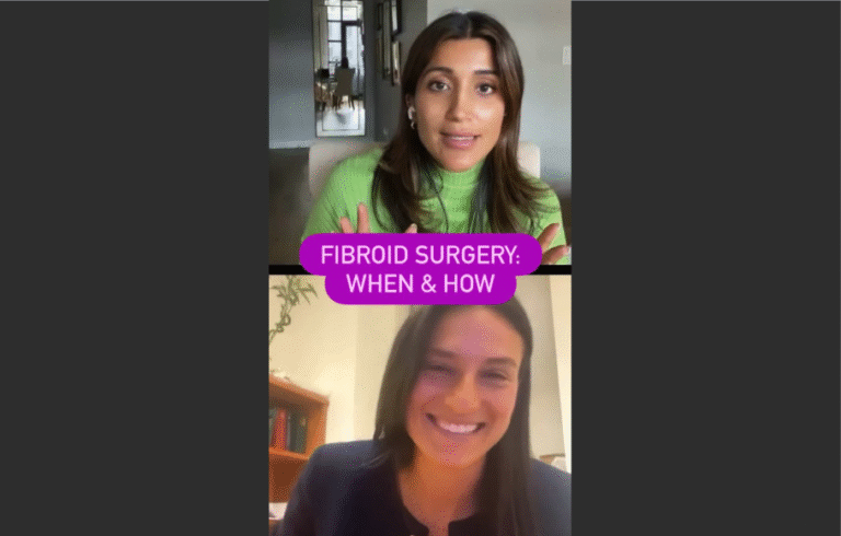 When to Consider Fibroid Surgery